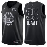 Maglia All Star 2018 Golden State Warriors Kevin Durant #35 Nero