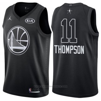 Maglia All Star 2018 Golden State Warriors Klay Thompson #11 Nero