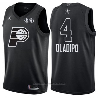 Maglia All Star 2018 Indiana Pacers Victor Oladipo #4 Nero