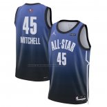 Maglia All Star 2023 Utah Jazz Donovan Mitchell #45 Blu