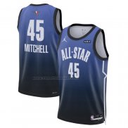 Maglia All Star 2023 Utah Jazz Donovan Mitchell #45 Blu