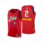 Maglia All Star 2025 Shai Gilgeous-alexander No 2 Rosso