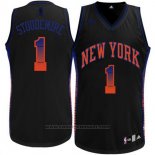 Maglia Ambiente New York Knicks Amar'e Stoudemire #1 Nero