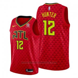 Maglia Atlanta Hawks De'andre Hunter #12 Statement Rosso