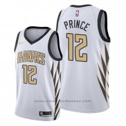 Maglia Atlanta Hawks Taurean Prince #12 Citta Edition Bianco