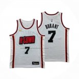 Maglia Bambino Houston Rockets Kevin Durant No 7 Citta 2024-25 Bianco