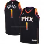 Maglia Bambino Phoenix Suns Devin Booker #1 Statement 2022-23 Nero