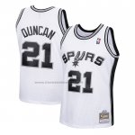Maglia Bambino San Antonio Spurs Tim Duncan #21 Mitchell & Ness 1998-99 Bianco