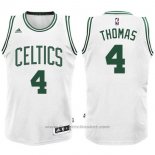 Maglia Boston Celtics Isaiah Thomas #4 Bianco
