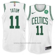 Maglia Boston Celtics Jayson Tatum #11 Association 2018 Bianco