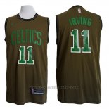 Maglia Boston Celtics Kyrie Irving Nike #11 Verde
