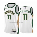 Maglia Boston Celtics Payton Pritchard #11 Citta 2023-24 Bianco