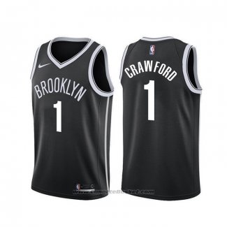 Maglia Brooklyn Nets Jamal Crawford #1 Icon Nero