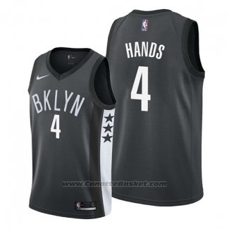 Maglia Brooklyn Nets Jaylen Hands #4 Statement 2019-20 Nero