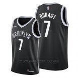 Maglia Brooklyn Nets Kevin Durant #7 Icon 2019 Nero