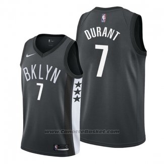 Maglia Brooklyn Nets Kevin Durant #7 Statement Nero