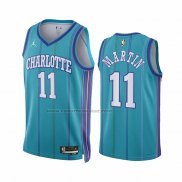 Maglia Charlotte Hornets Cody Martin #11 Classic 2023-24 Verde