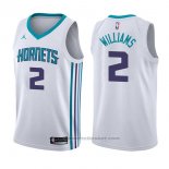 Maglia Charlotte Hornets Marvin Williams #2 Association 2017-18 Bianco