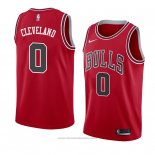 Maglia Chicago Bulls Antonius Cleveland #0 Icon 2018 Rosso