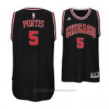 Maglia Chicago Bulls Bobby Portis #5 Nero