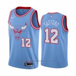 Maglia Chicago Bulls Daniel Gafford #12 Citta Blu