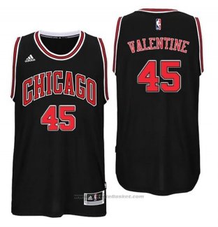 Maglia Chicago Bulls Denzel Valentine #45 Nero