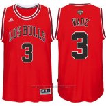 Maglia Chicago Bulls Dwyane Wade #3 Rosso