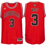 Maglia Chicago Bulls Dwyane Wade #3 Rosso