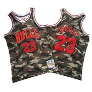 Maglia Chicago Bulls Michael Jordan #23 Hardwood Verde
