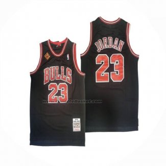 Maglia Chicago Bulls Michael Jordan No 23 Reload Mitchell & Ness 1997-98 Nero