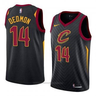 Maglia Cleveland Cavaliers Dewayne Dedmon #14 Statement 2018 Nero