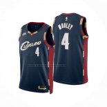 Maglia Cleveland Cavaliers Evan Mobley No 4 Classic 2025-26 Blu