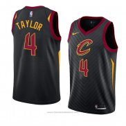 Maglia Cleveland Cavaliers Isaiah Taylor #4 Statement 2018 Nero