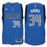 Maglia Dallas Mavericks Devin Harris #34 Blu