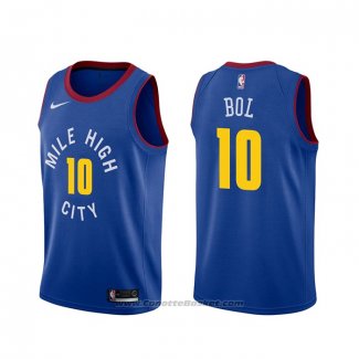 Maglia Denver Nuggets Bol Bol #10 Statement Blu