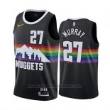 Maglia Denver Nuggets Jamal Murray #27 Citta 2019-20 Nero