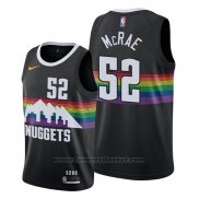 Maglia Denver Nuggets Jordan Mcrae #52 Citta 2019-20 Nero