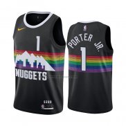 Maglia Denver Nuggets Michael Porter JR. NO 1 Citta Nero