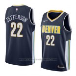 Maglia Denver Nuggets Richard Jefferson #22 Icon 2018 Blu