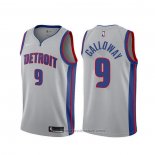 Maglia Detroit Pistons Langston Galloway #9 Statement Grigio