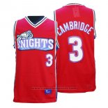 Maglia Film Knights Calvin Cambridge #3 Rosso