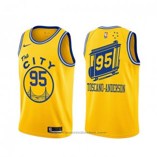 Maglia Golden State Warriors Juan Toscano-Anderson #95 Classic Or