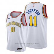 Maglia Golden State Warriors Klay Thompson #11 Classic Edition Bianco