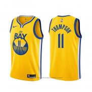 Maglia Golden State Warriors Klay Thompson #11 Statement 2019-20 Or