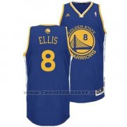 Maglia Golden State Warriors Monta Ellis #8 Blu