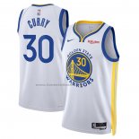 Maglia Golden State Warriors Stephen Curry #30 Association 2022-23 Bianco
