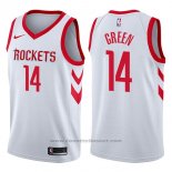 Maglia Houston Rockets Gerald Green #14 Association 2017-18 Bianco