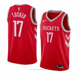 Maglia Houston Rockets P.j. Tucker #17 Icon 2018 Rosso