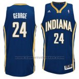 Maglia Indiana Pacers Paul George #24 Blu