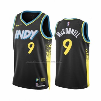 Maglia Indiana Pacers T.j. Leaf #22 Association 2017-18 Bianco